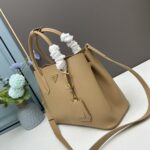 Prada Cross cut cowhide shoulder bag apricot 2756# size: 34*26*16cm - 图片 5