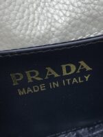 Prada renovate shoulder bag cream white 55139 Size:24*15*10.5cm - 图片 3