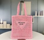 Prada Raffia fiber tote bag 7 colors 1BG393 size: 38*36*3cm - 图片 3