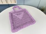 Prada Raffia fiber tote bag 7 colors 1BG393 size: 38*36*3cm - 图片 14