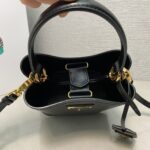 Prada Panier Plain cowhide Bucket bag black size: 15*16*9.5cm - 图片 6