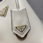 Prada Panier Plain cowhide Bucket bag white size: 15*16*9.5cm - 图片 2
