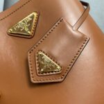 Prada Panier Plain cowhide Bucket bag brown size: 15*16*9.5cm - 图片 2