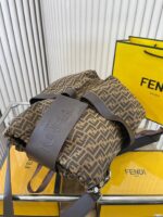 FENDI new backpack Brown/Black Size:34*44cm - 图片 4