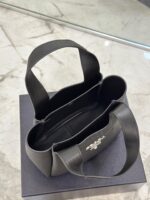 Prada Litchi print calf mini Picotin bag size:15.5*18*10cm - 图片 9
