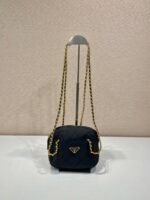 Prada vintage Nylon handmade shoulder bag 1bd632 size: 19*14*6cm